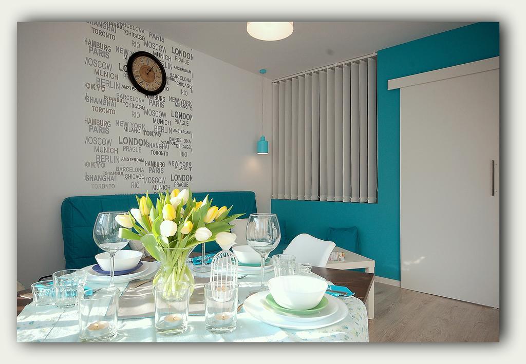 Apartament Unezko Danzica Esterno foto