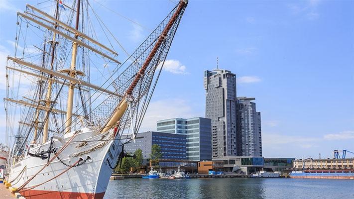 Apartament Unezko Danzica Esterno foto
